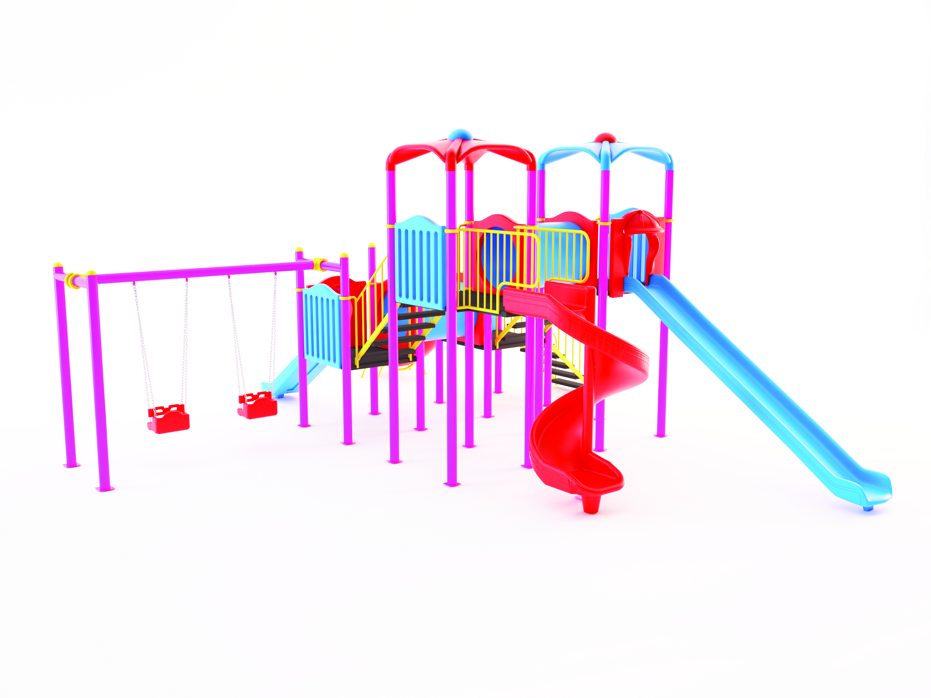 Ekonomik Seri A-01 EKO-11 | Metal Oyun Grupları | Erse Kent Mobilyaları